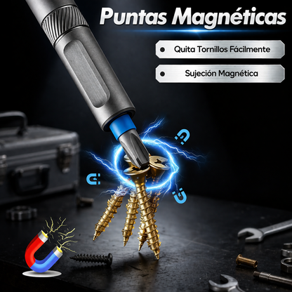 FixIt™ Kit 24|| set destornillador magnético 24 en 1 🔧