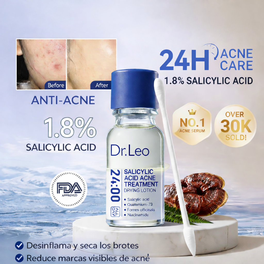 Dr. Leo™ Serum para combatir el acné, manchas y marcas en la piel
