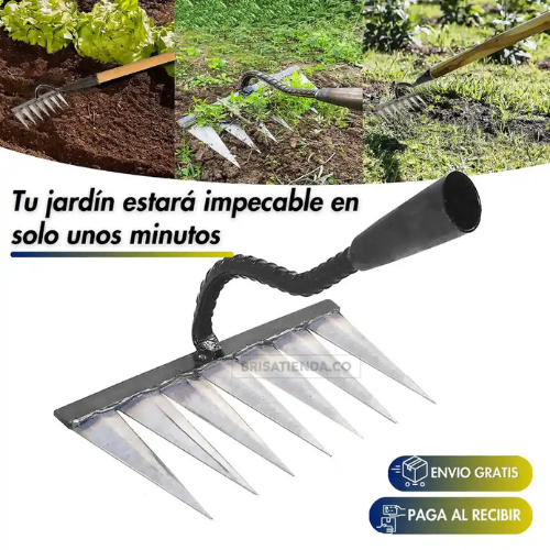 Paga 1 lleva 2 Rastrillos para maleza GardenLift +Obsequio: Guía de Jardín Hermoso