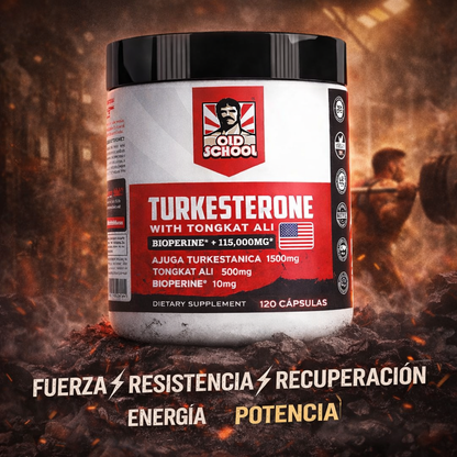 Turkesterone Pure Strength™- Inspirado en la suplementación tradicional y efectiva