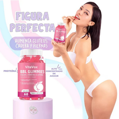 🍑 Curvy Gummies™ | El Secreto Natural para unas Curvas de Ensueño