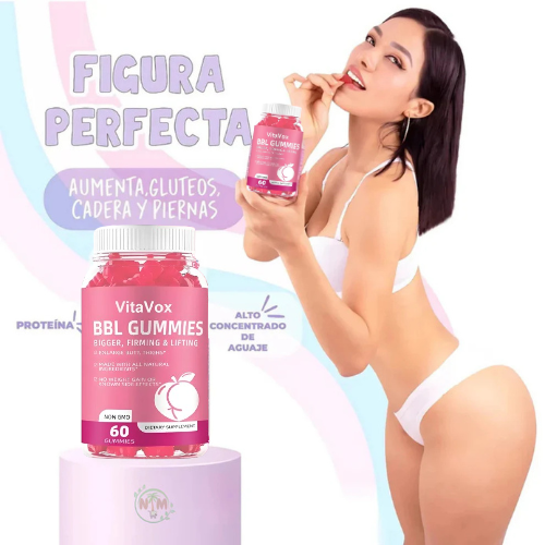 🍑 Curvy Gummies™ | El Secreto Natural para unas Curvas de Ensueño