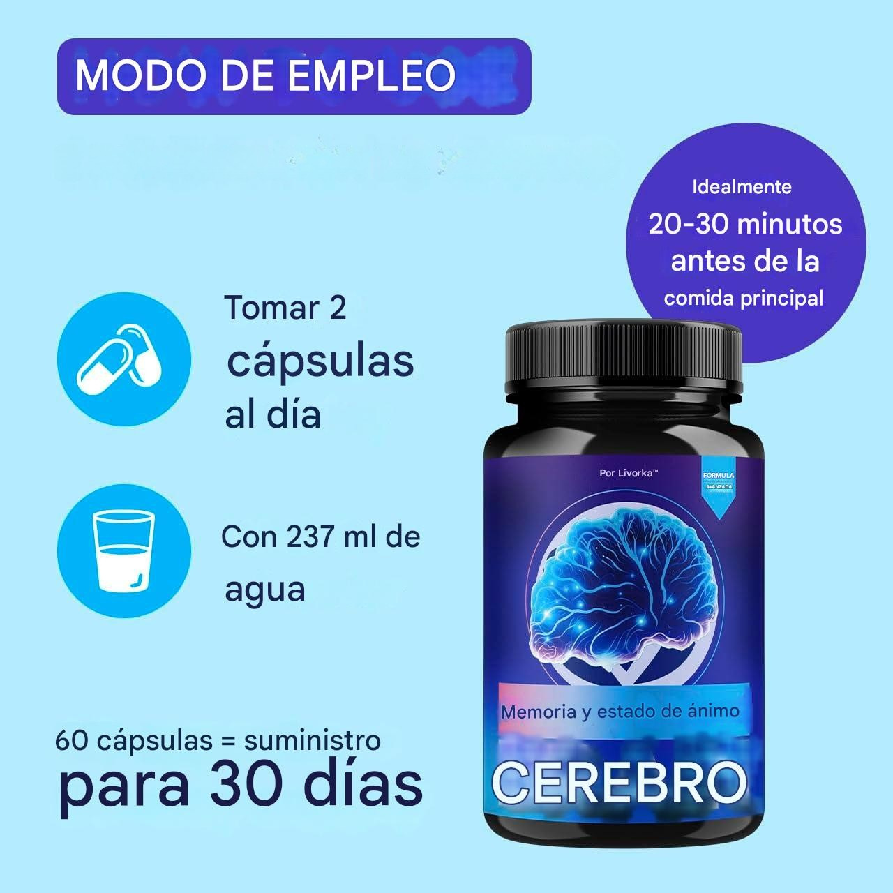 Memory Mood™ Suplemento para memoria y sistema nervioso – Mi tienda