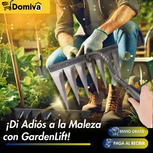 Paga 1 lleva 2 Rastrillos para maleza GardenLift +Obsequio: Guía de Jardín Hermoso