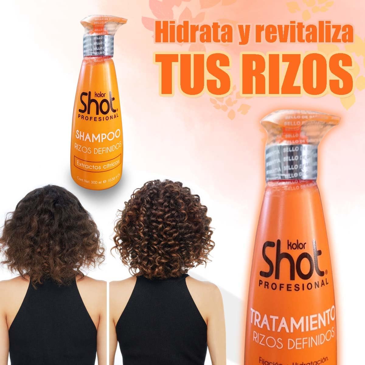 Kolor Shot® Kit  Rizos Definidos|| 2 piezas Mascarilla + Shampoo