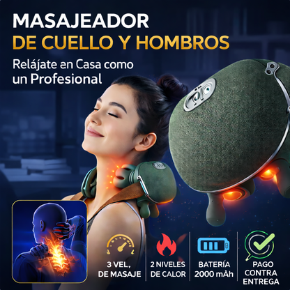 RelaxCerv™-Masajeador Electrico Con Dedos Portatil