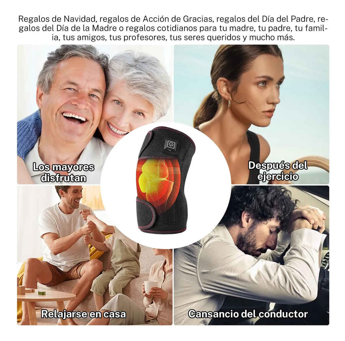 StabilKnee™- Rodilleras de compresión ajustables y térmicas