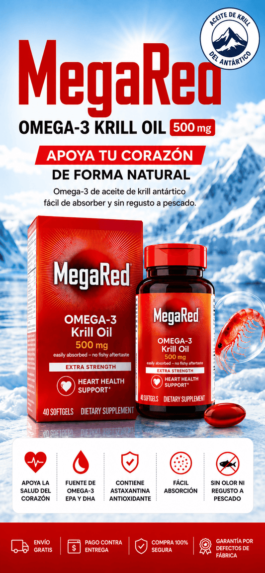 MegaRed™ Suplemento  Omega-3