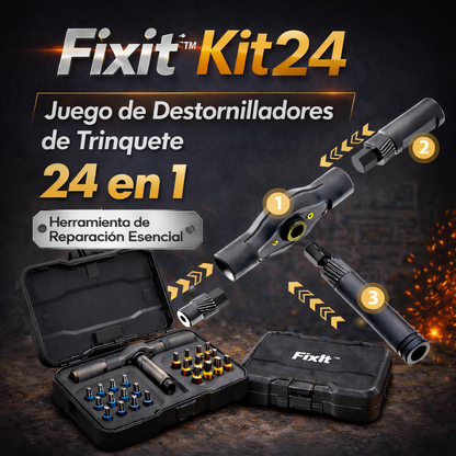 FixIt™ Kit 24|| set destornillador magnético 24 en 1 🔧