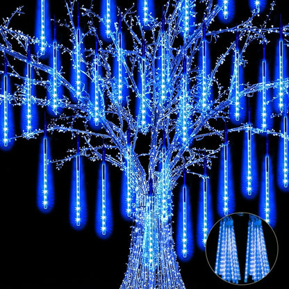 Serie Luces Led Navideñas Lluvia Meteoro para Decoración