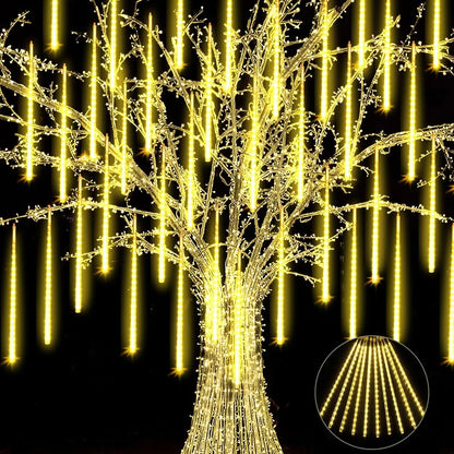 Serie Luces Led Navideñas Lluvia Meteoro para Decoración