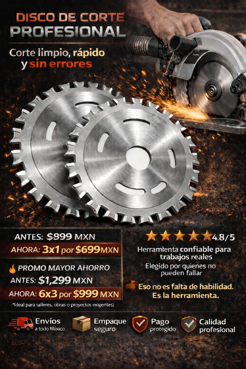 PowerDisc™ Promo 3x1 Disco Power Sierra de doble cara