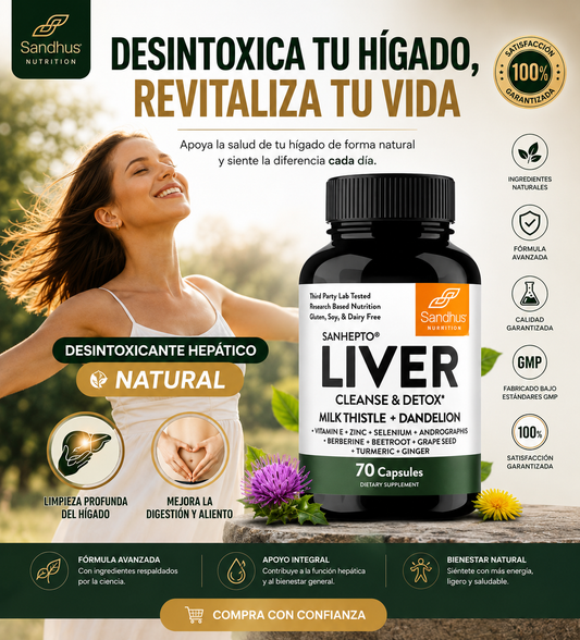 Liver Cleanse® Desintoxicante natural de higado