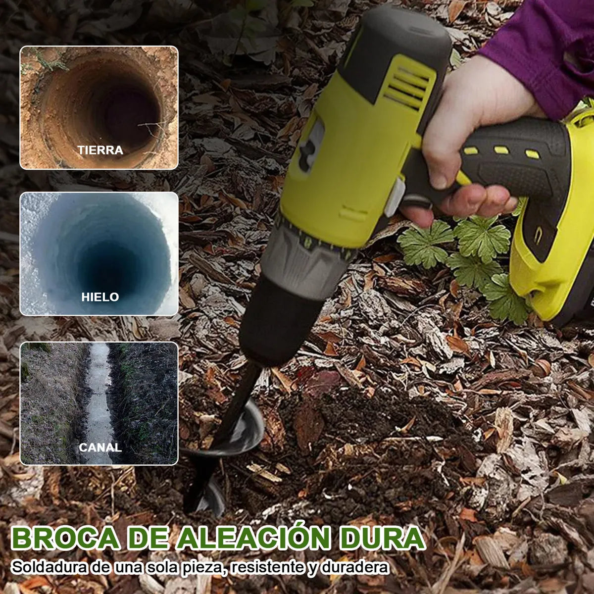 GardenSpiral™ Broca espiral para jardin
