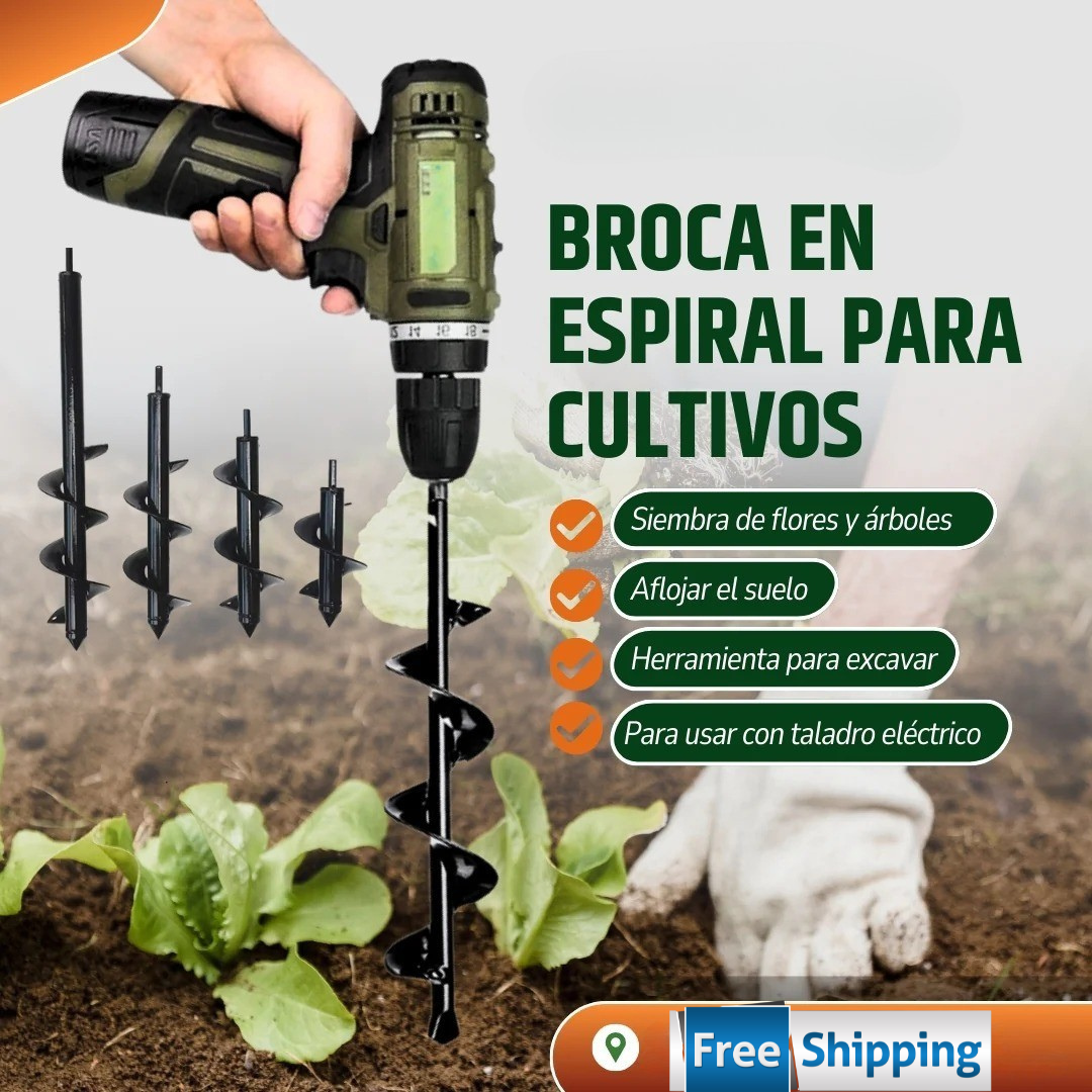 GardenSpiral™ Broca espiral para jardin