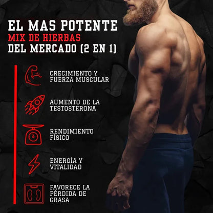 Turkesterone Pure Strength™- Inspirado en la suplementación tradicional y efectiva