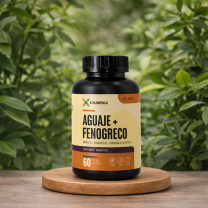 Aguaje+ Fenogreco||60 Sin Gluten Veganas