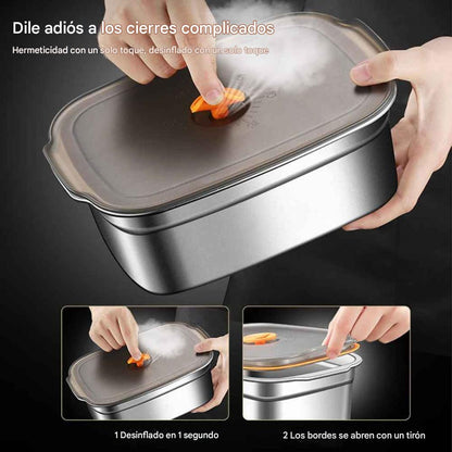 PureVault™ Contenedor de alimentos de acero inoxidable