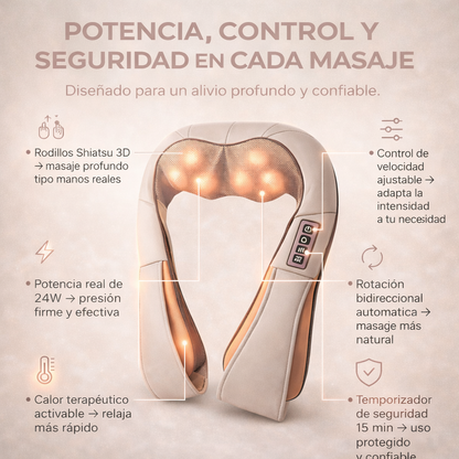 RelaxiPro™-Masajeador Inteligente Anti Estrés