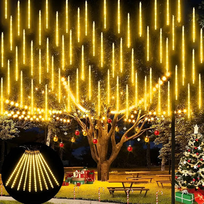 Serie Luces Led Navideñas Lluvia Meteoro para Decoración