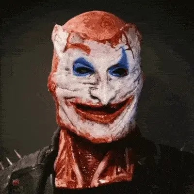 Máscara Desmontable Doble De Jack El Payaso Aterrador Halloween 2025