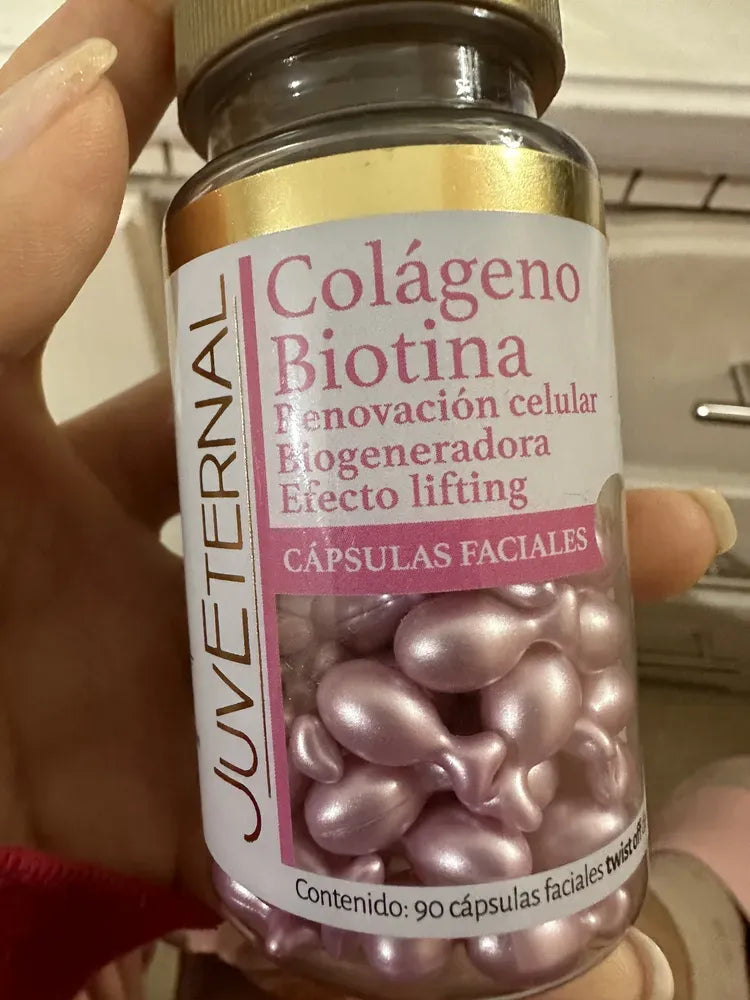Colágeno y Biotina 90 cápsulas Nutre y Revitaliza tu Piel