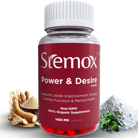 Stemox Power And Desire™ Suplemento Aumenta Tu Vitalidad y Energía