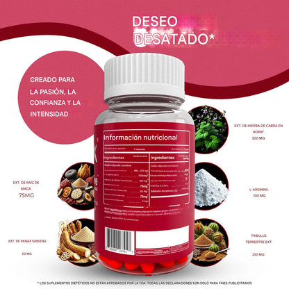 Stemox Power And Desire™ Suplemento Aumenta Tu Vitalidad y Energía