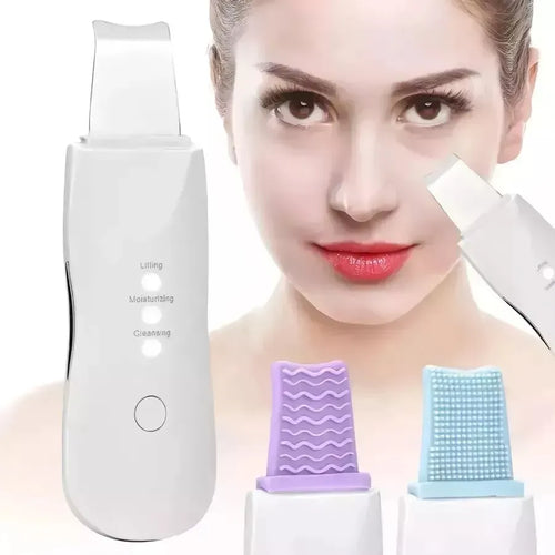 Skin Scrubber® Limpiador Facial Ultrasonico Exfoliador Piel