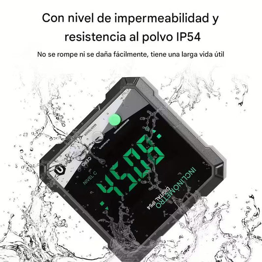 Medidor de ángulo🔥 Mini LCD Inclinómetro digital